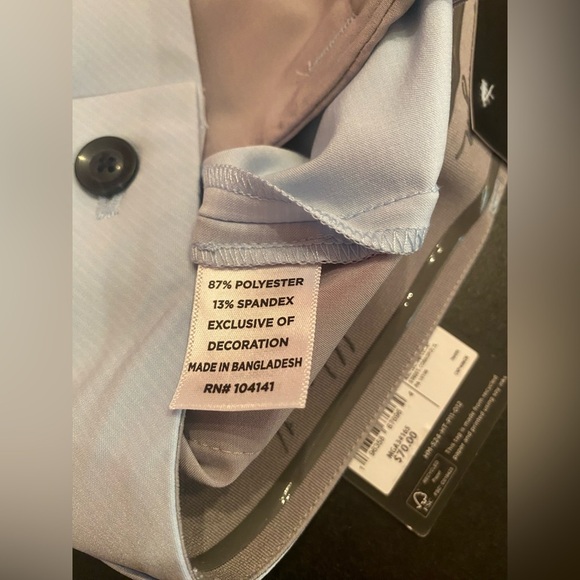 NWT | Walter Hagen Men's Golf Shorts P11 Soft Blue Size 36 Inseam 9” - Picture 12 of 15